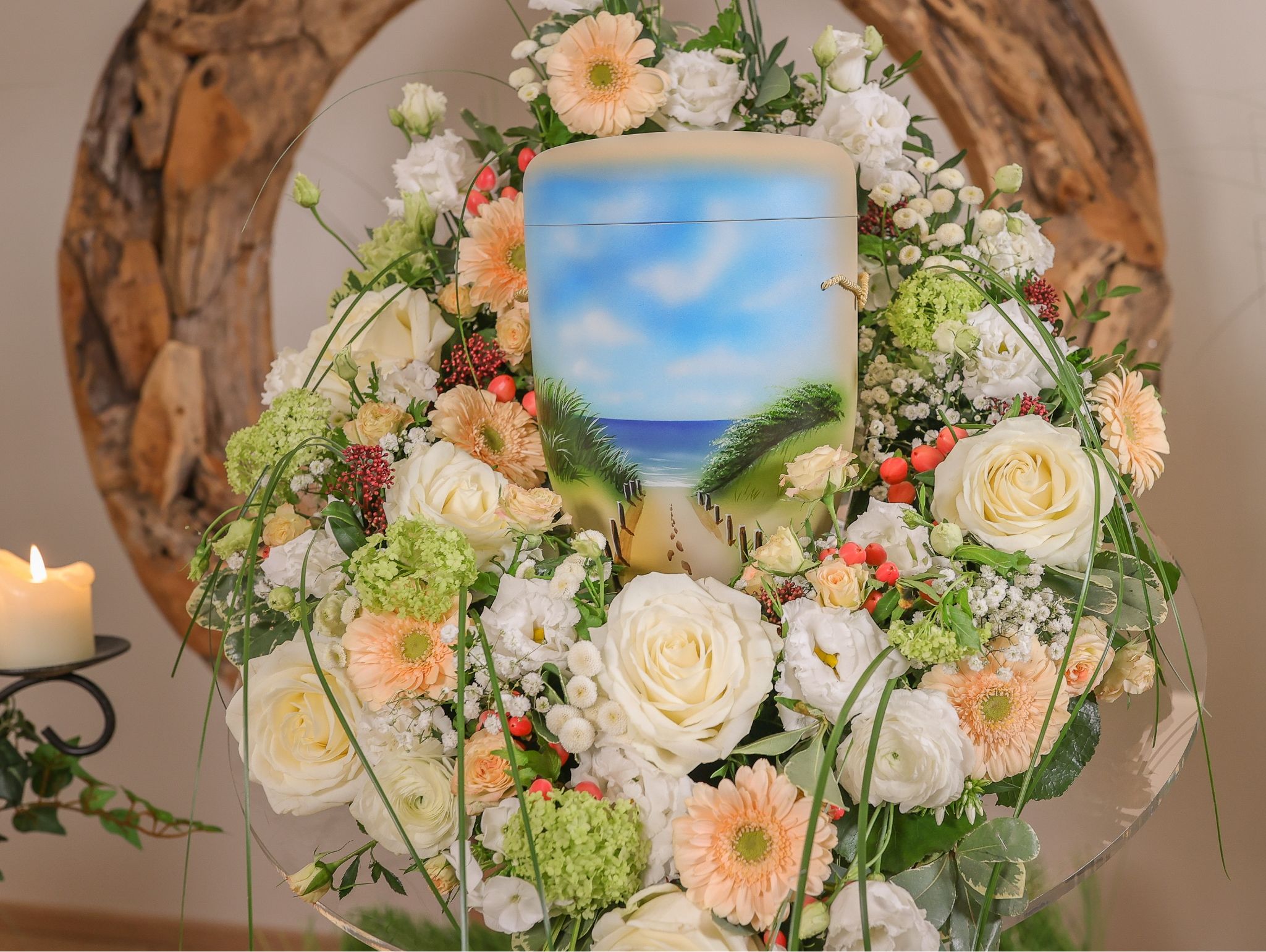 Beratungsgespräch im Ausstellungsraum